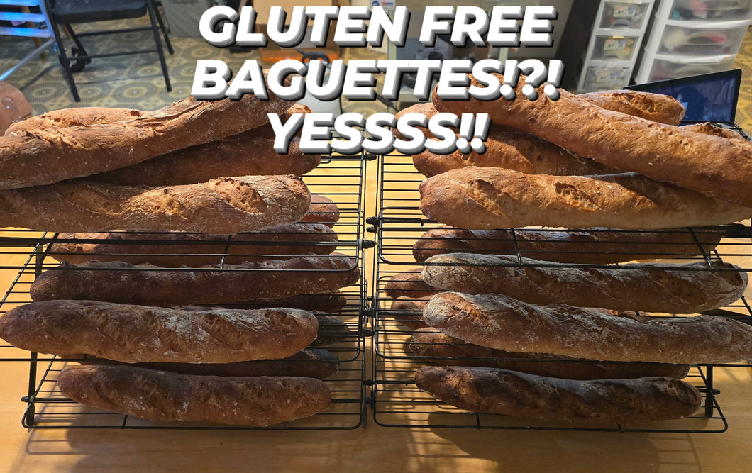 Gluten free Baguettes