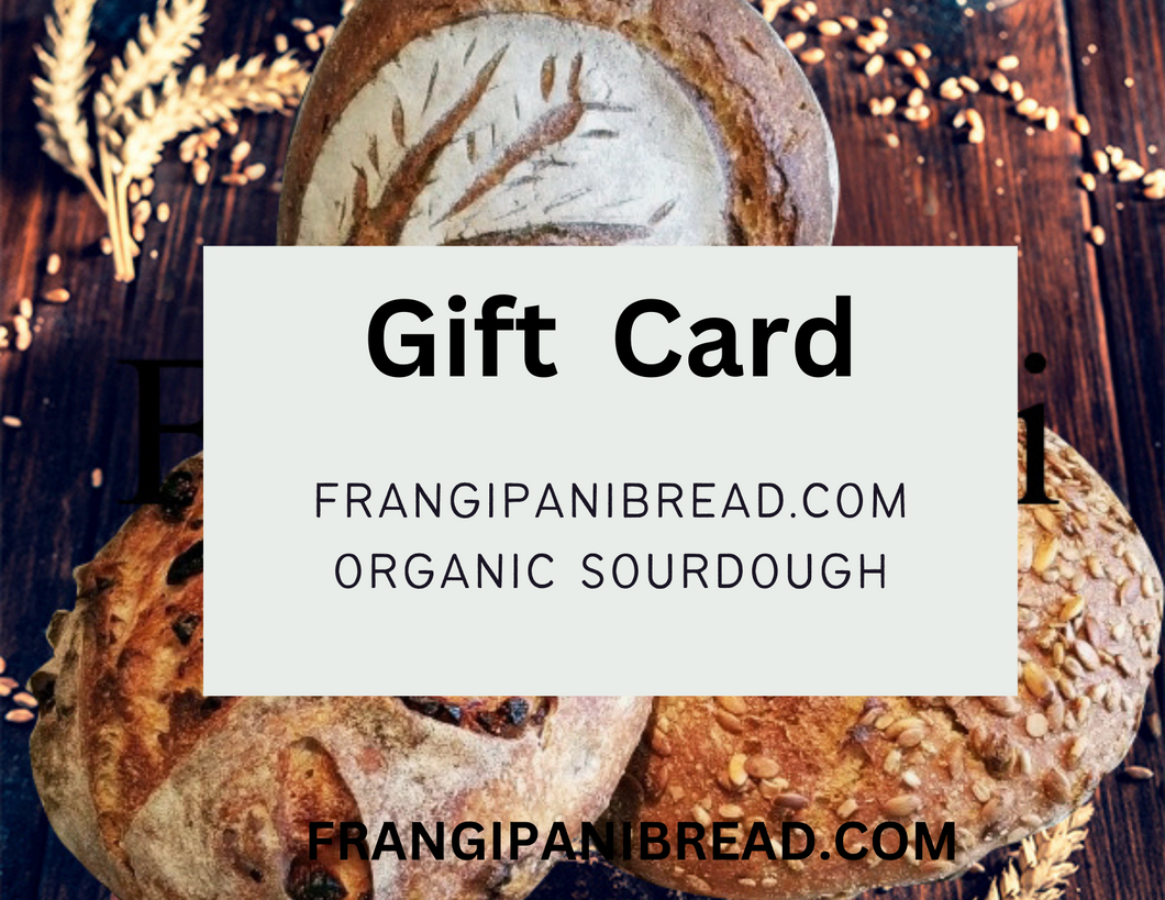 Gift Card-Frangipani Bread