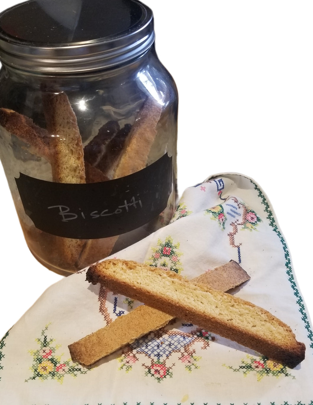 Gluten Free Cinnamon Vanilla Biscotti