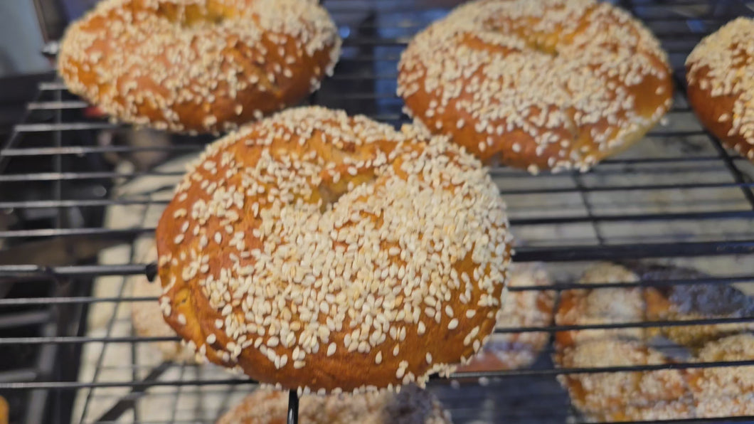 Gluten free bagel 6 pack-Sesame seed