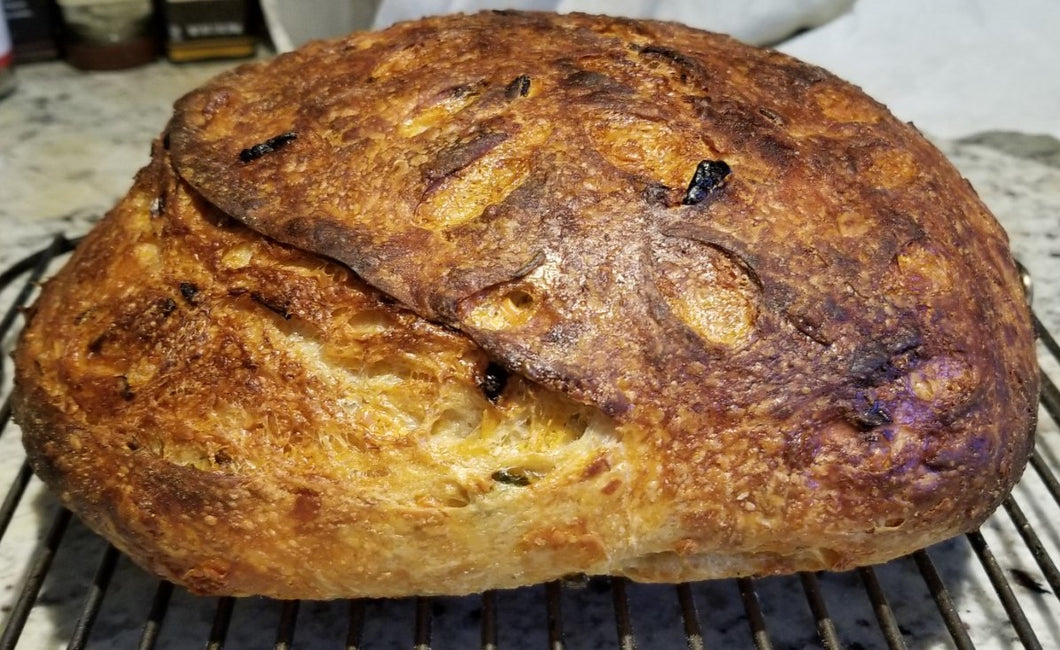 Spicy...not Spicy Jalapeno Cheddar Sourdough